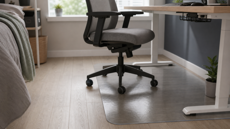 office chair mats vs soft casters uk floor protection setup